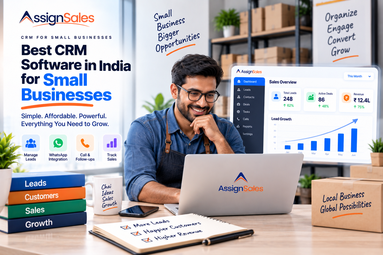 Best CRM Software in India for Small Businesses