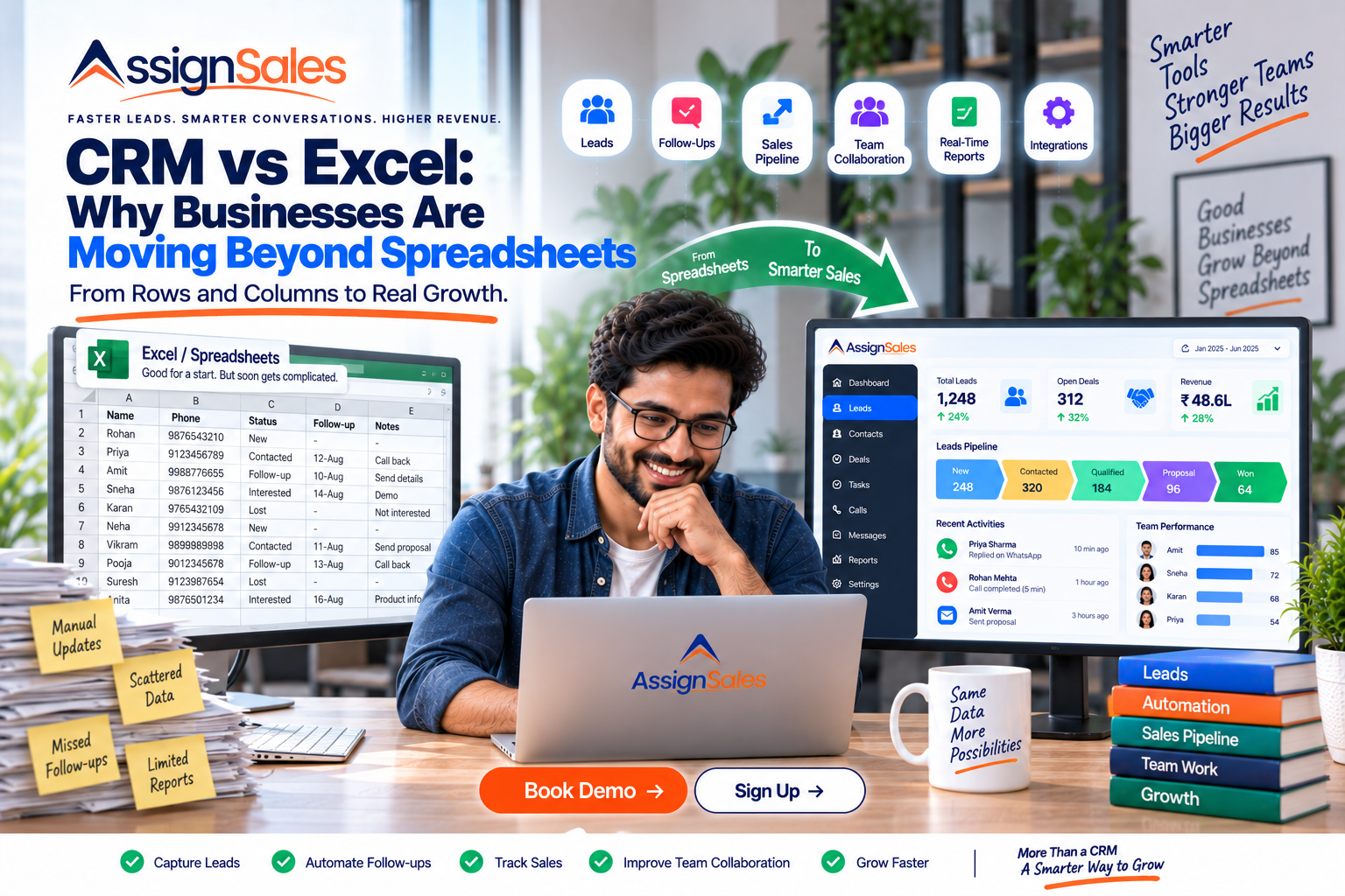 CRM vs Excel: Why Businesses Are Moving Beyond Spreadsheets
